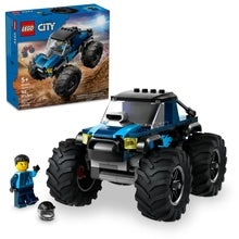 Blue Monster Truck