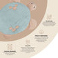 Cove Sea Life Turtle Play Mat