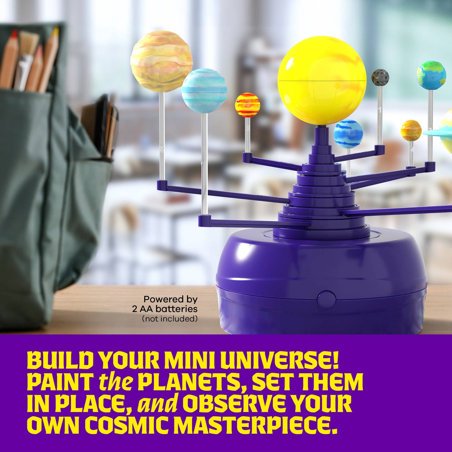 Orbiting Solar System Paint & Build Kit