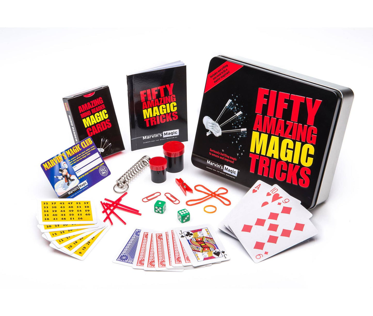 Fifty Amazing Magic Tricks - Gift Tin