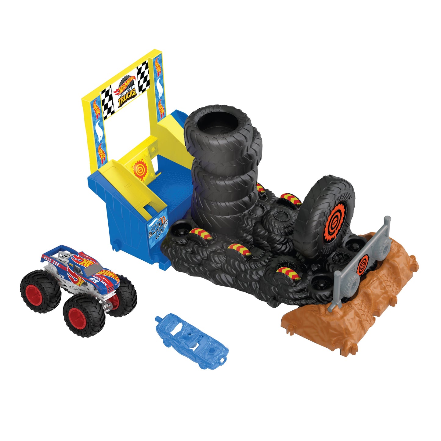 Hot Wheels Monster Truck Arena Race Challenge