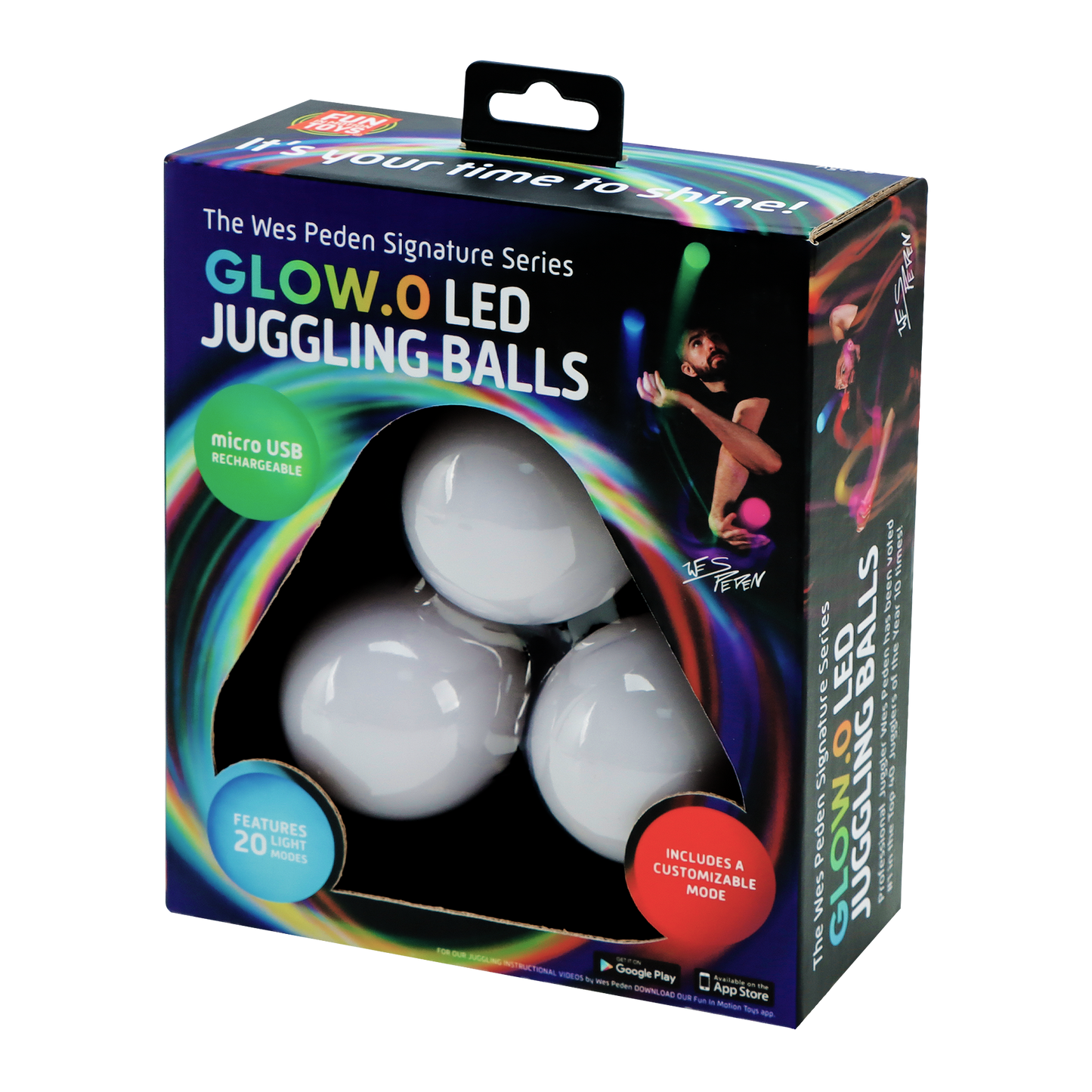 LED Juggling Ball Set