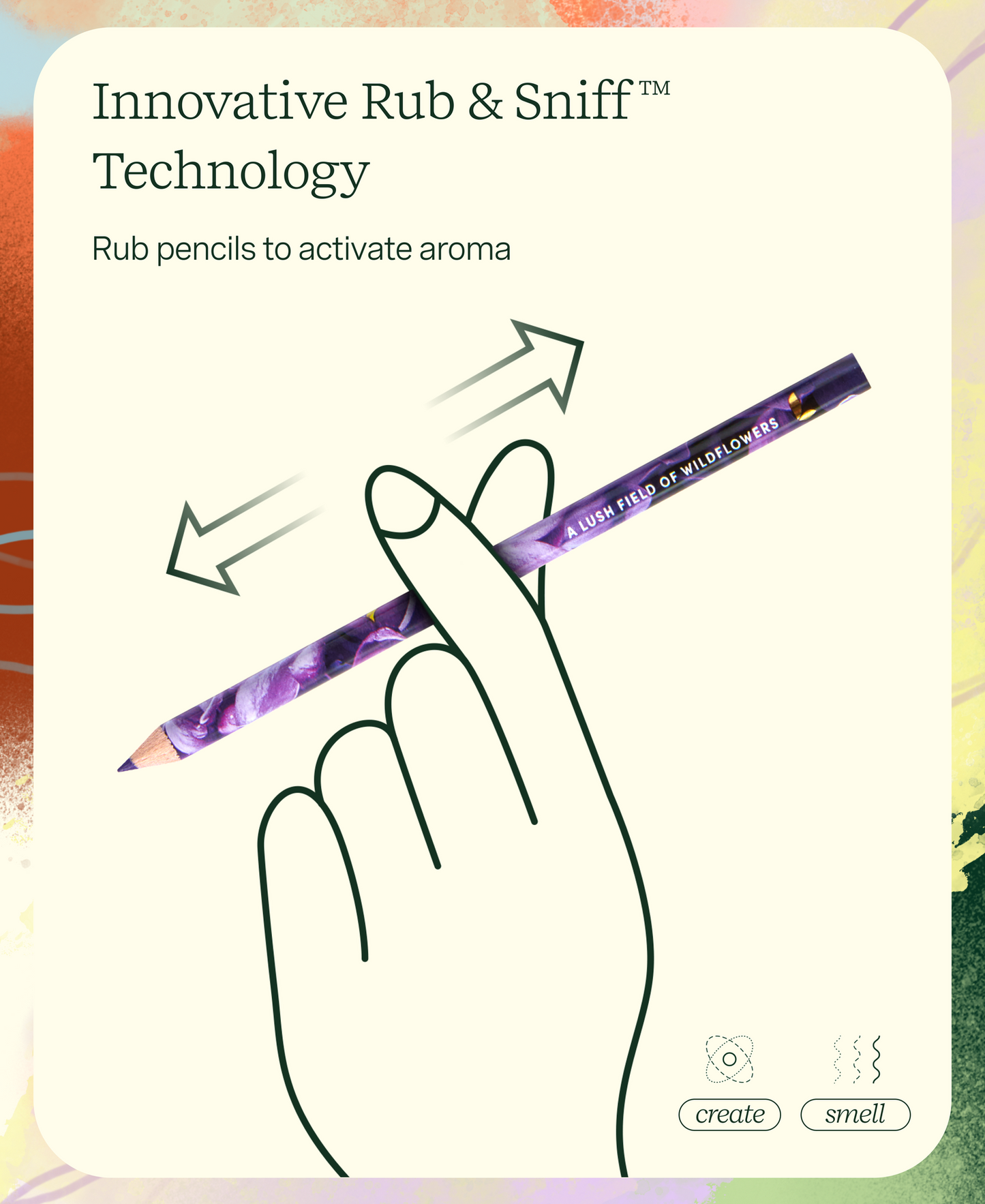 Rub & Sniff™ Scented Colored Pencils 10-pack