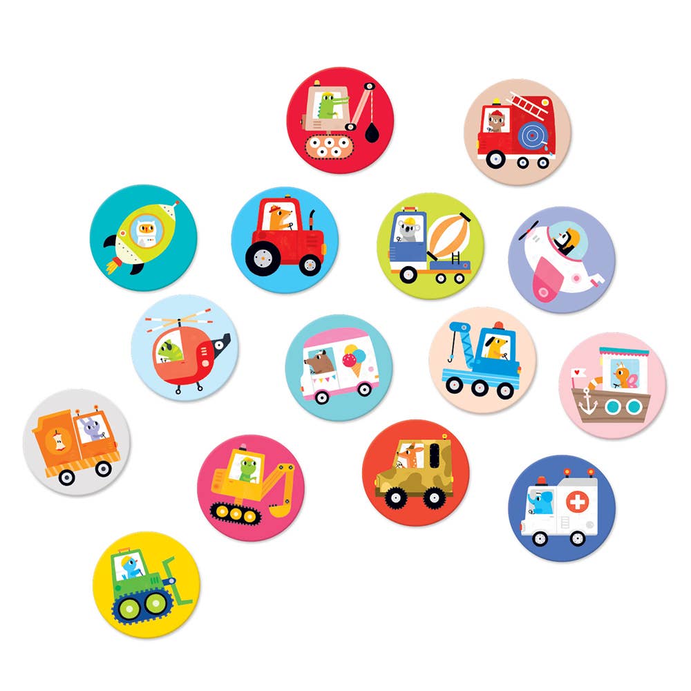 On-the-Go Puzzle Vehicles