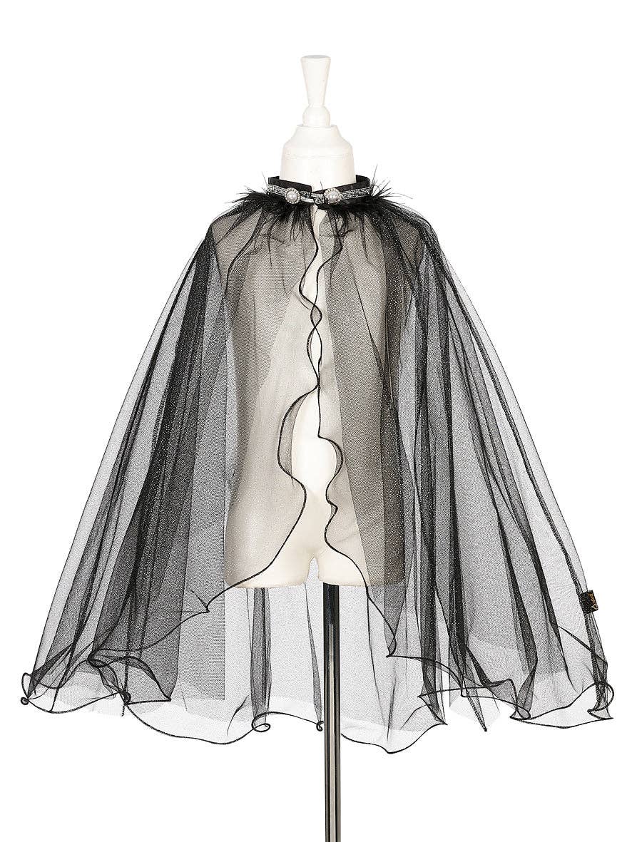Black Julietta Cape: 5-7 years