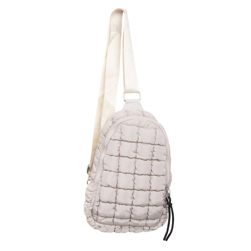 Sand Crossbody Quilted Bag