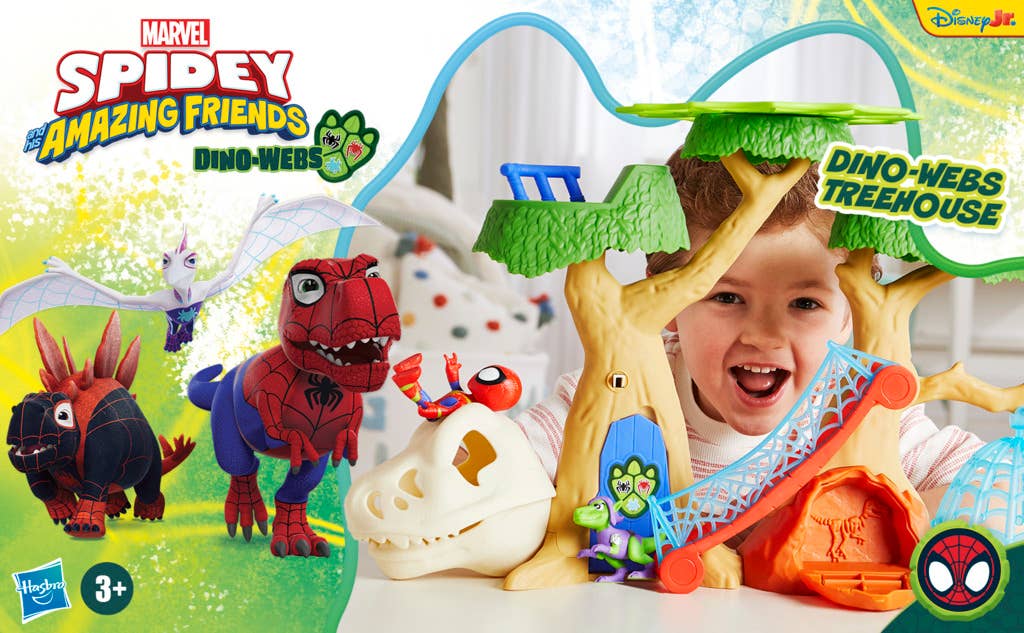 Marvel Spidey Dino-Webs Treehouse