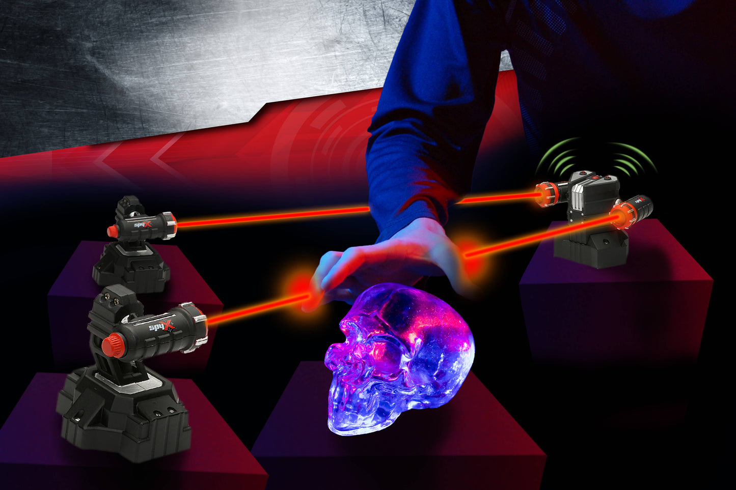 SpyX Lazer Trap Alarm
