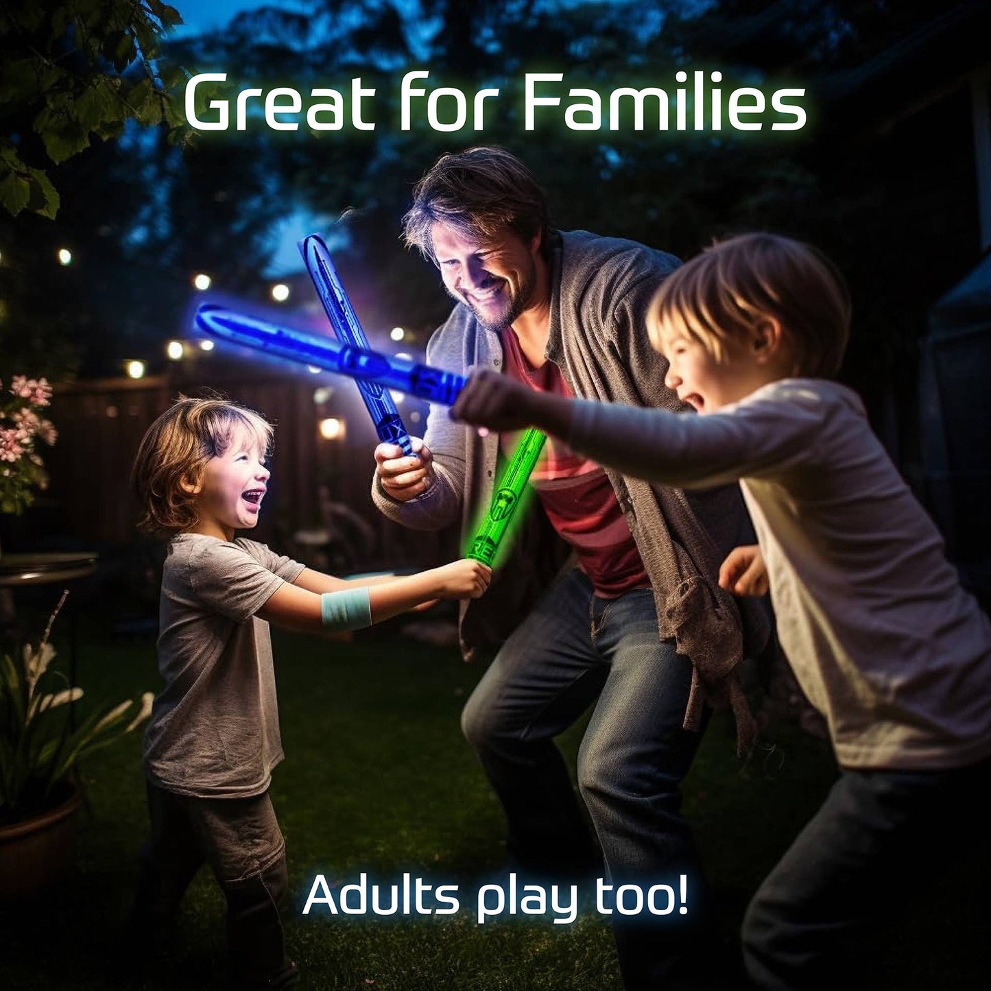 Soft Light Up Foam Toy Swords
