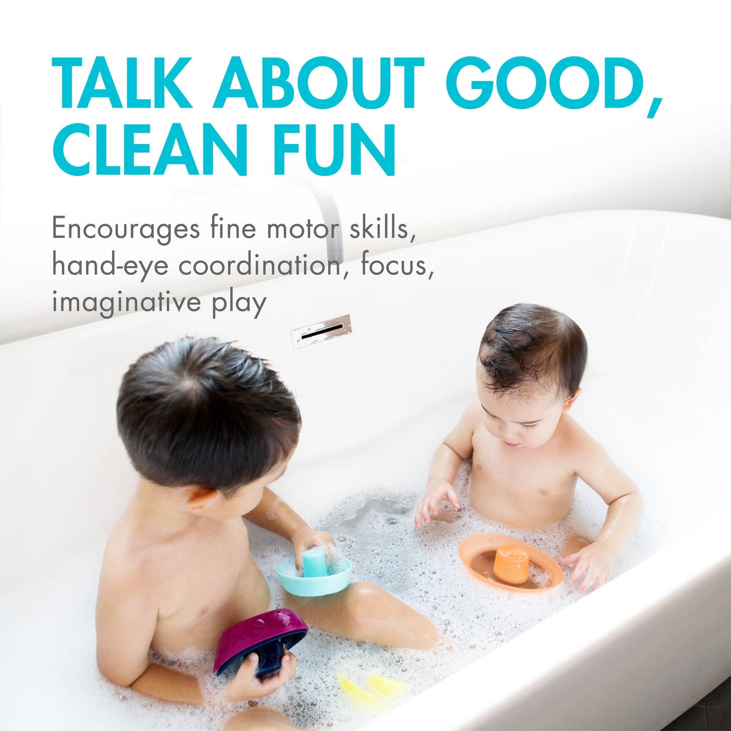 Boon Fleet Toy Boat Baby Bath Toy