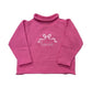 Jersey Rollneck Sweater: Fushia / 12M