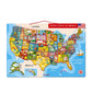 MAGNETIC USA MAP
