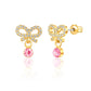 Little Luxe Bow Drop Earrings