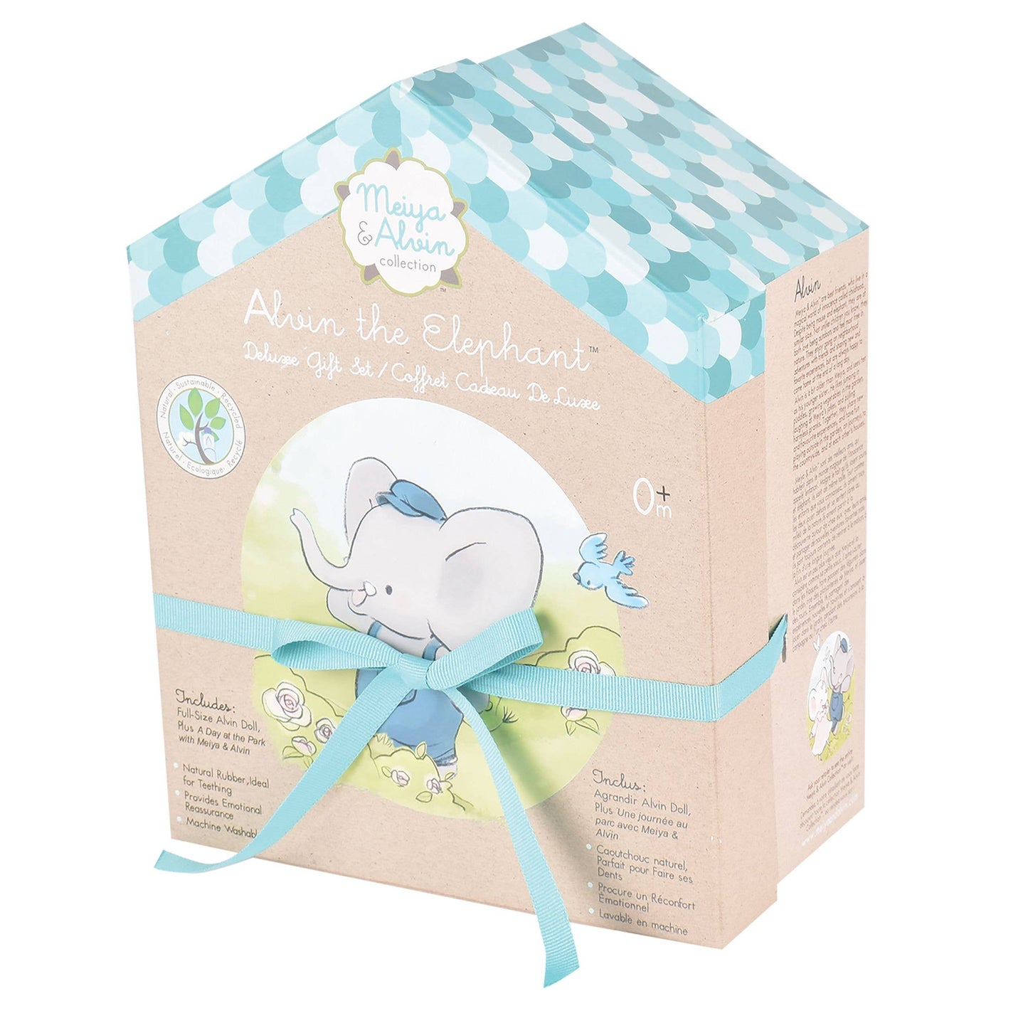 Alvin Elephant Deluxe Toy + Book