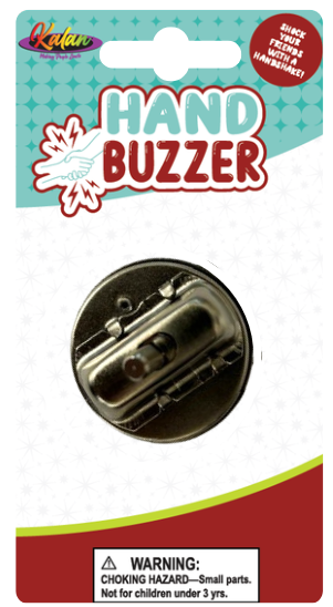 Hand Buzzer Gag + Prank Item