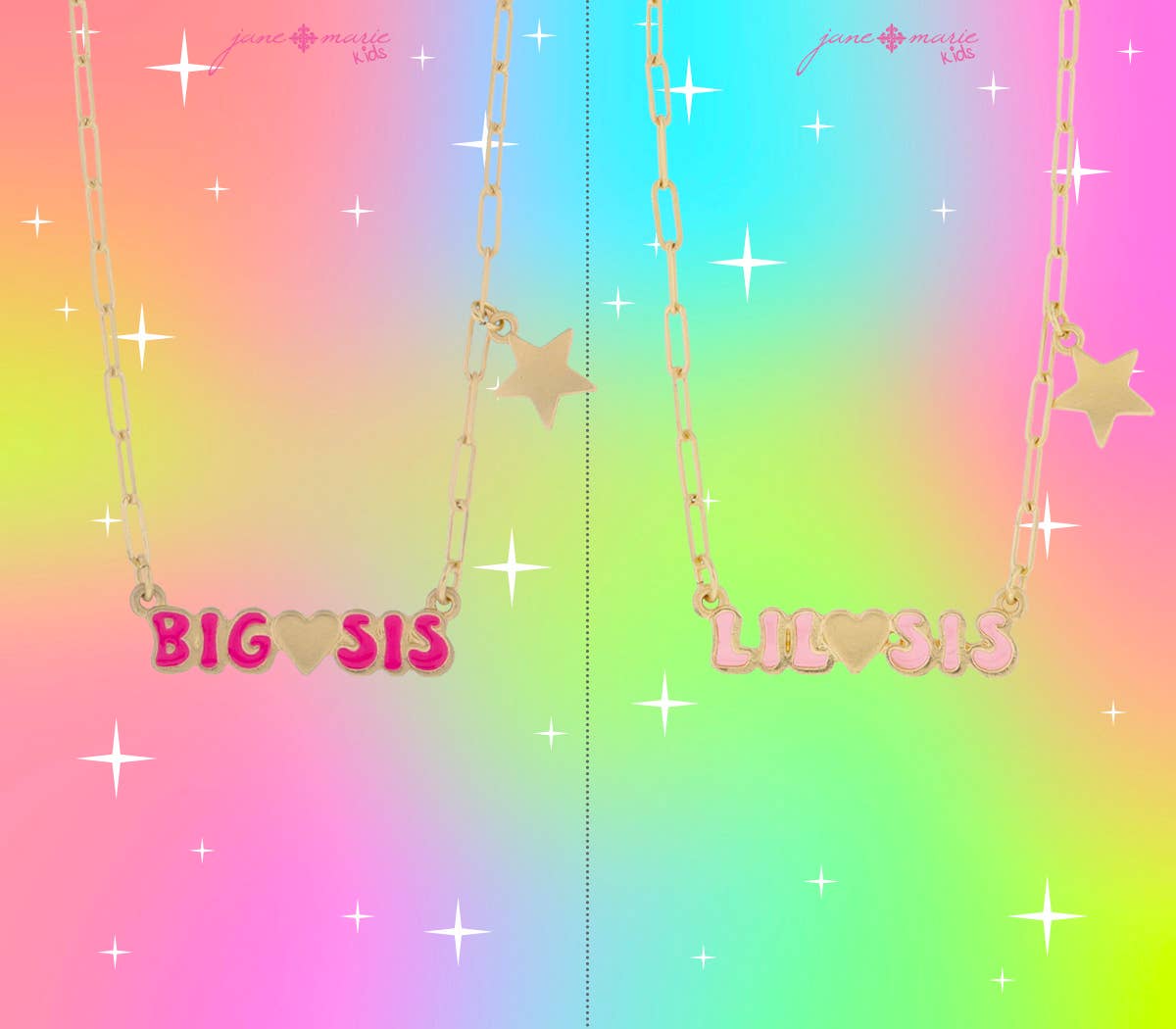 "BIG SIS" & "LIL SIS" Necklace