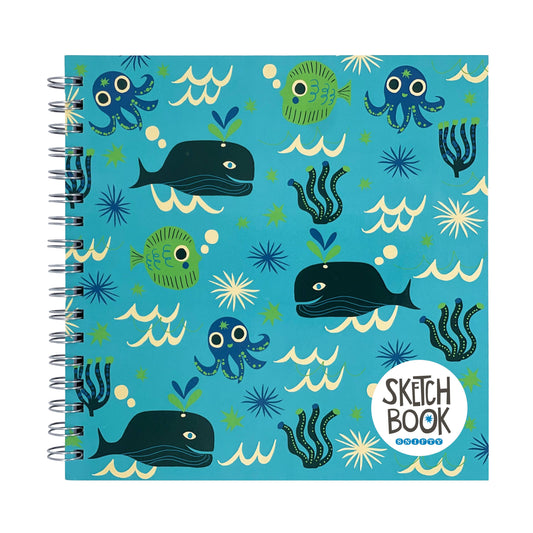 SQUARE sketchbook- ocean friends