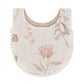 Violet Floral Cotton Bib Set (3 Pk)