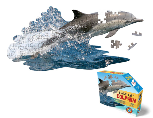 I AM Lil DOLPHIN 100 piece jigsaw puzzle