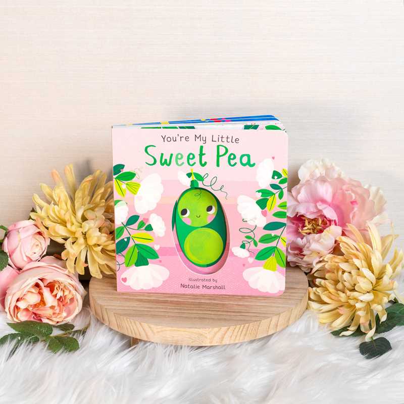 You're My Little Sweet Pea Plush + Book Set