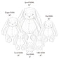 Little 12" Nibble Bunny - Pink