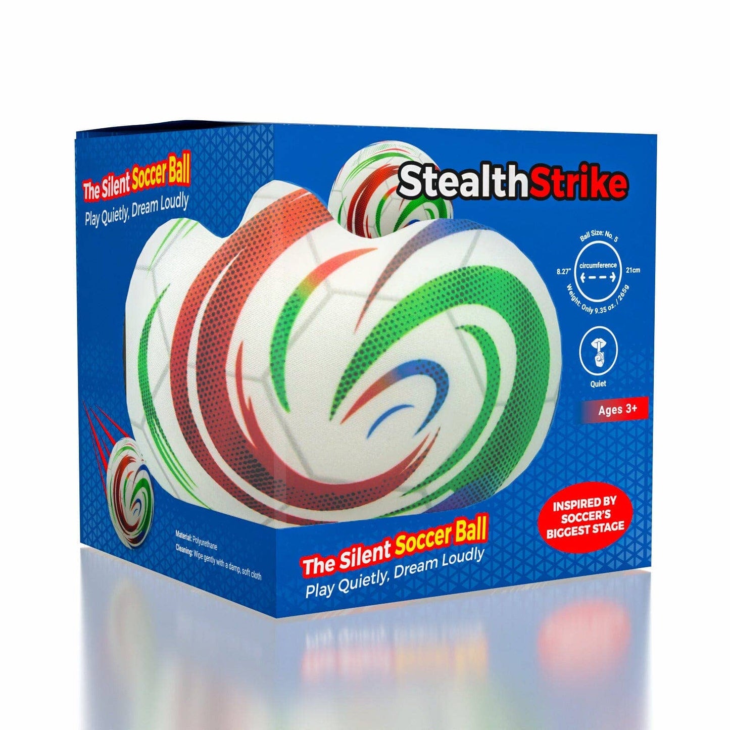 StealthStrike Silent Soccer Ball Size 5