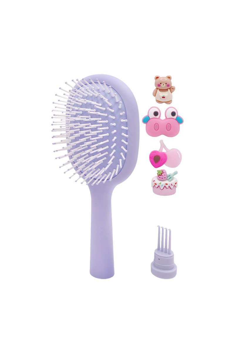Lavender  Charm Hair Brush