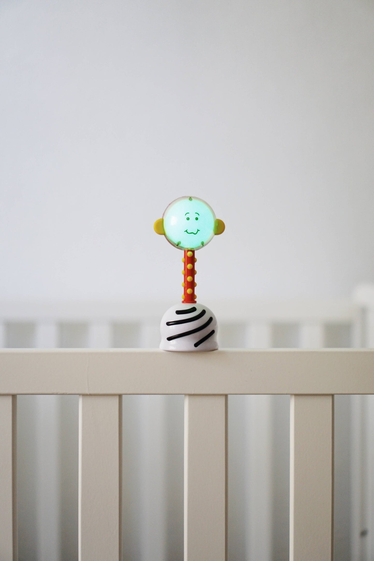 NogginStik Developmental Light-up Rattle