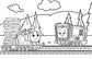 Thomas & Friends: Giant Coloring Book by Mattel: Paperback; 192 pages / English