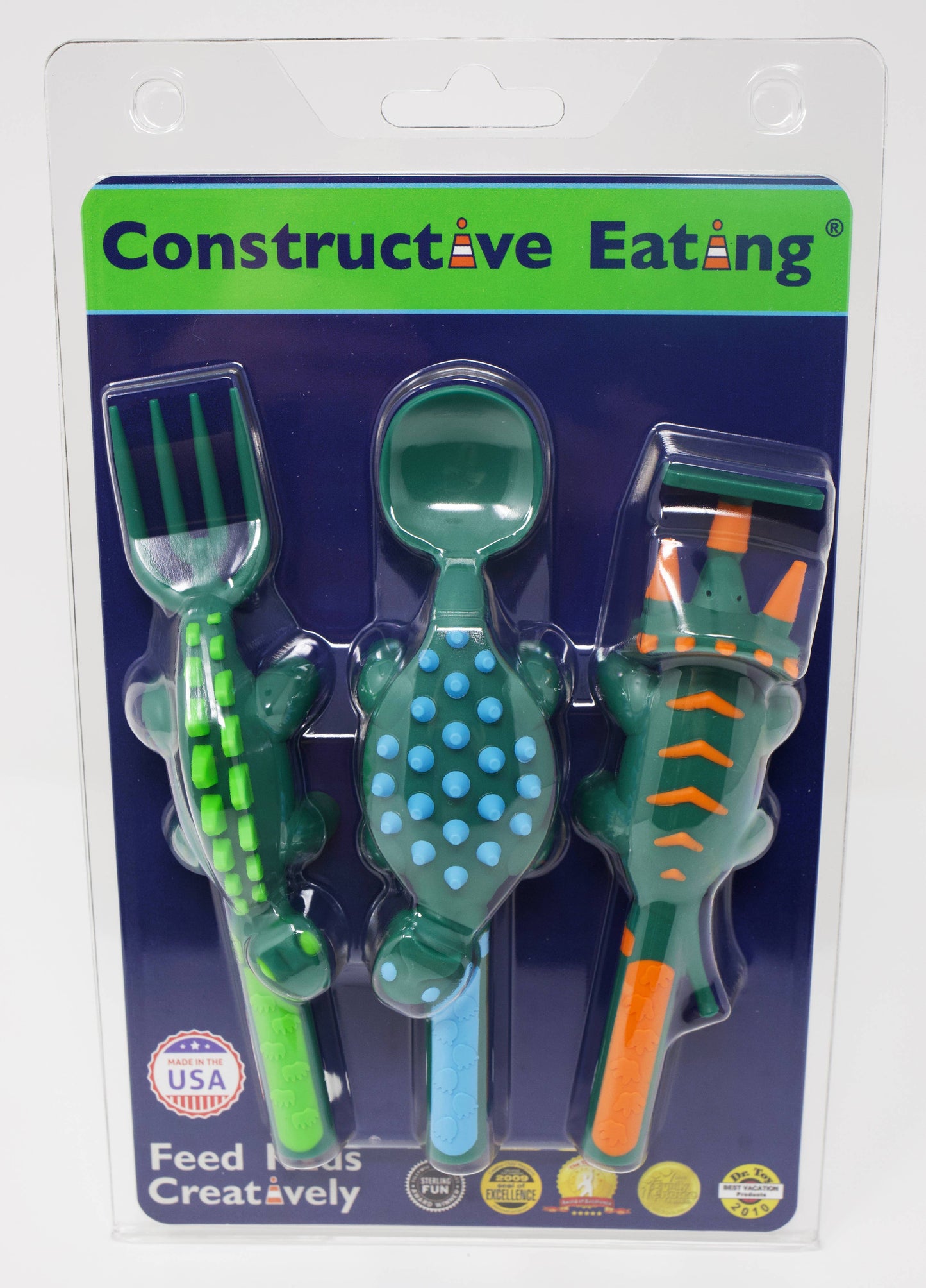 Set of 3 Dino Utensils