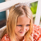 HBD Headband- Sparkle Rhinestone: Silver