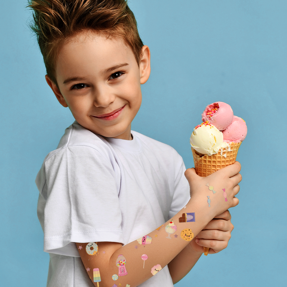 SUGAR RUSH Temporary Tattoo Pack