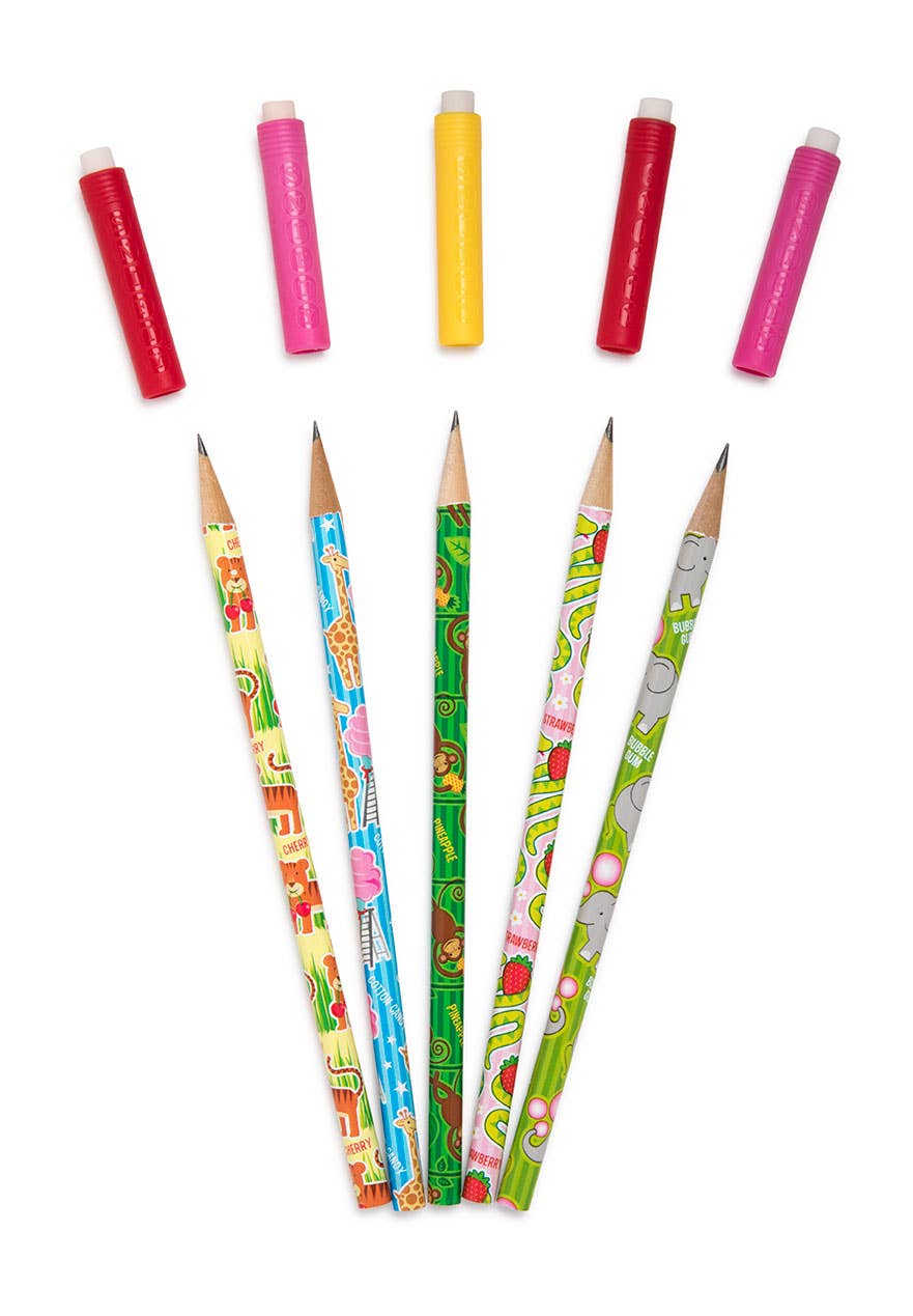 ANIMAL PARTY SCENT PENCIL TOP 5 PK