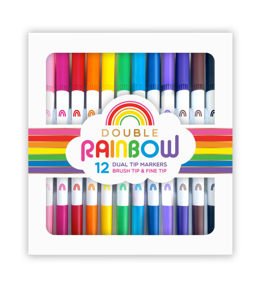 double rainbow dual tip markers