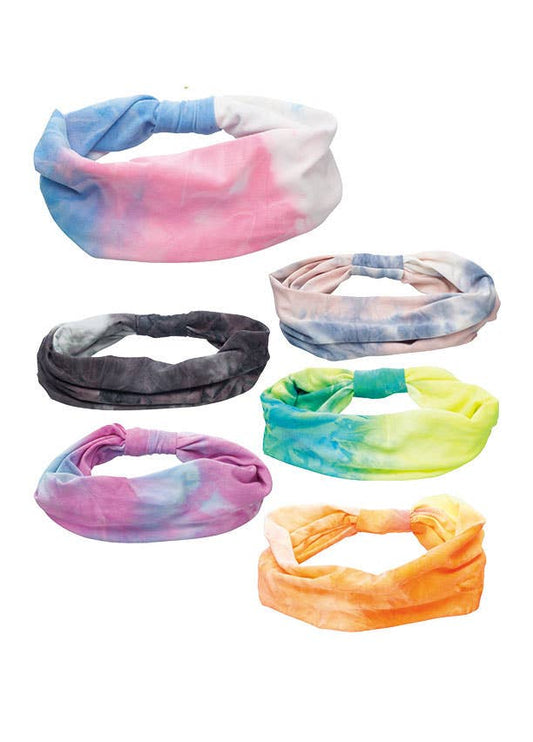 Tie Dye Bandeau Head Bands