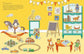 First Sticker Book Dollhouse : Usborne