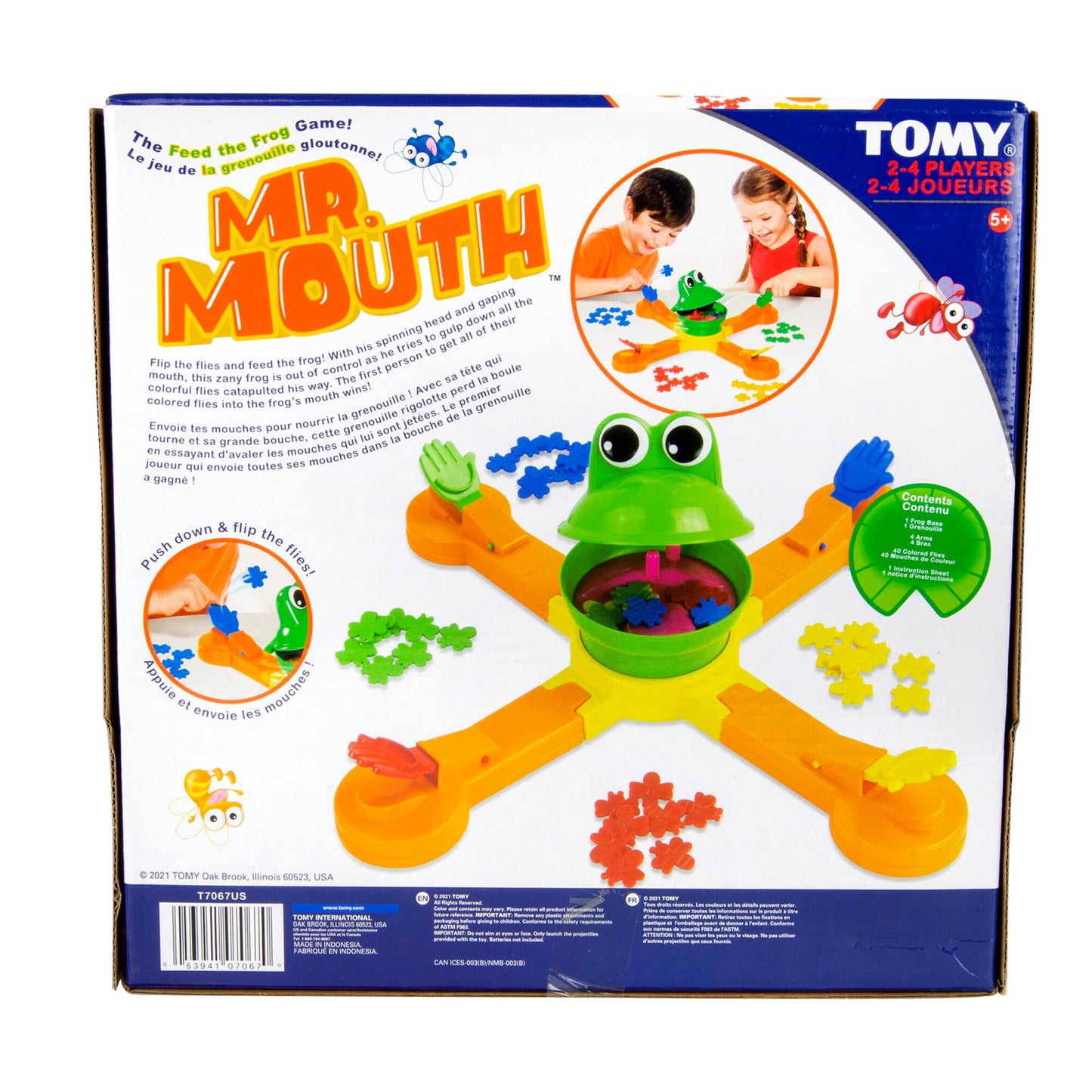 Mr. Mouth Feed The Frog Game