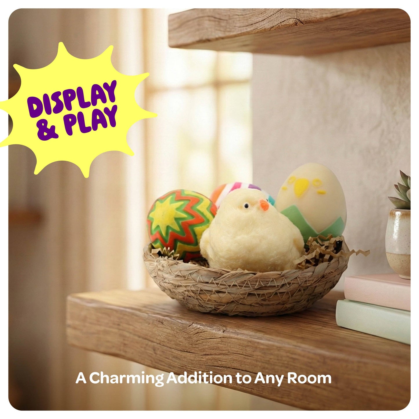 Taba Squishy Chicken Nest Egg Kit