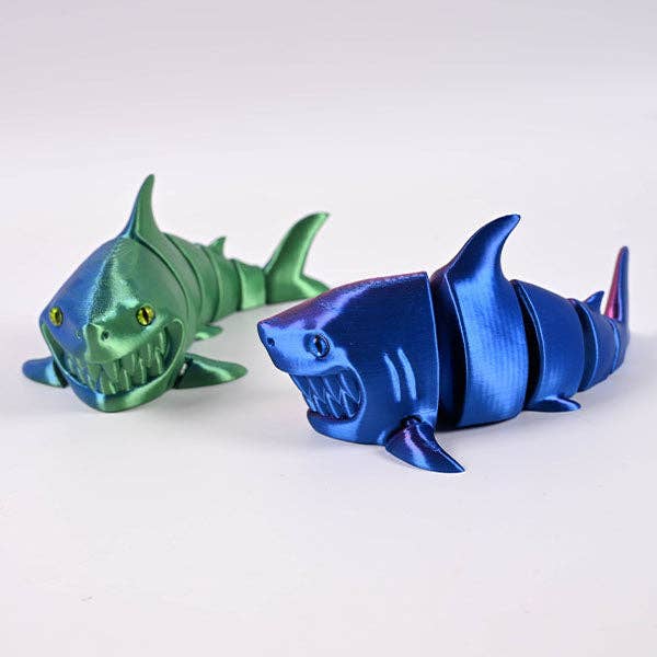 3D-Printed Articulated Shark