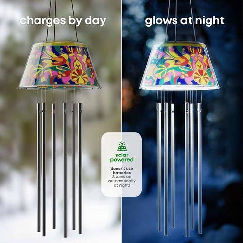 Solar Powered Light-Up Wind Chime Kit