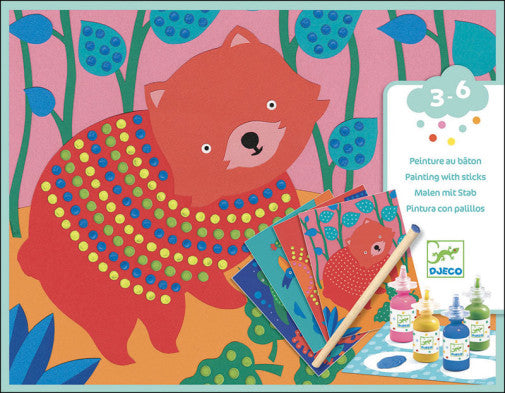 Painting Pointillism