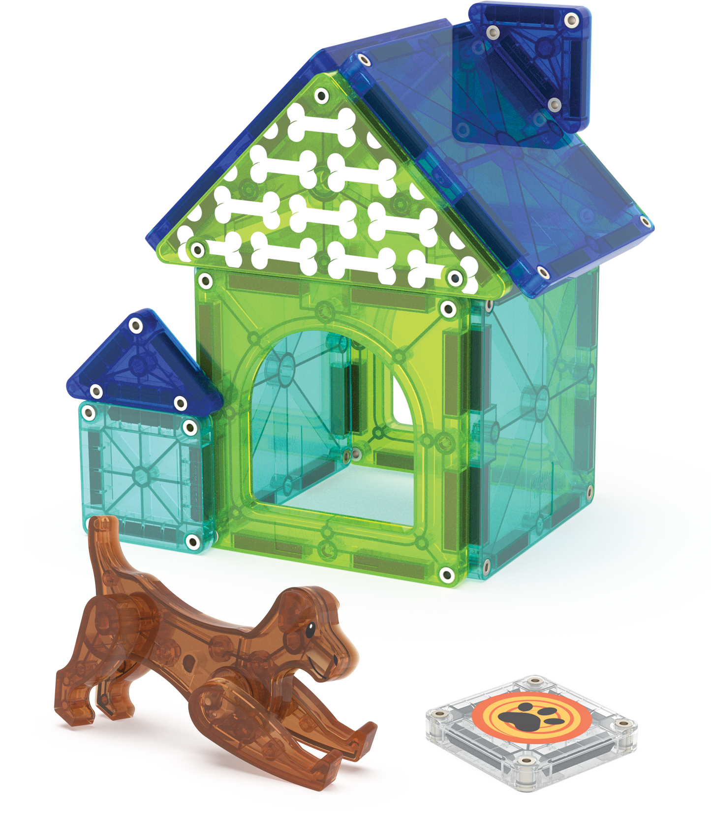 Magna-Tiles Dog House