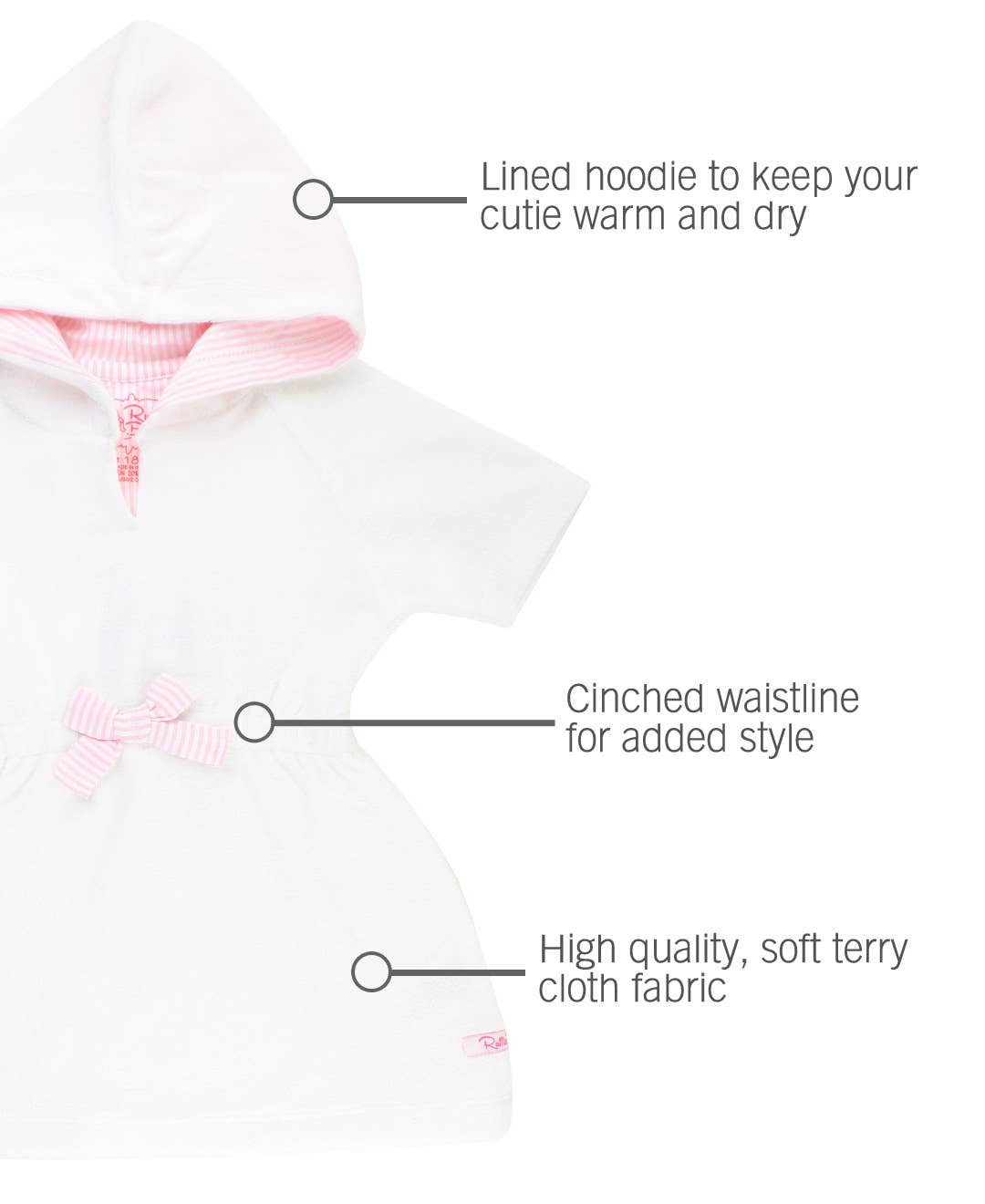White Terry Cover-Up: 2T
