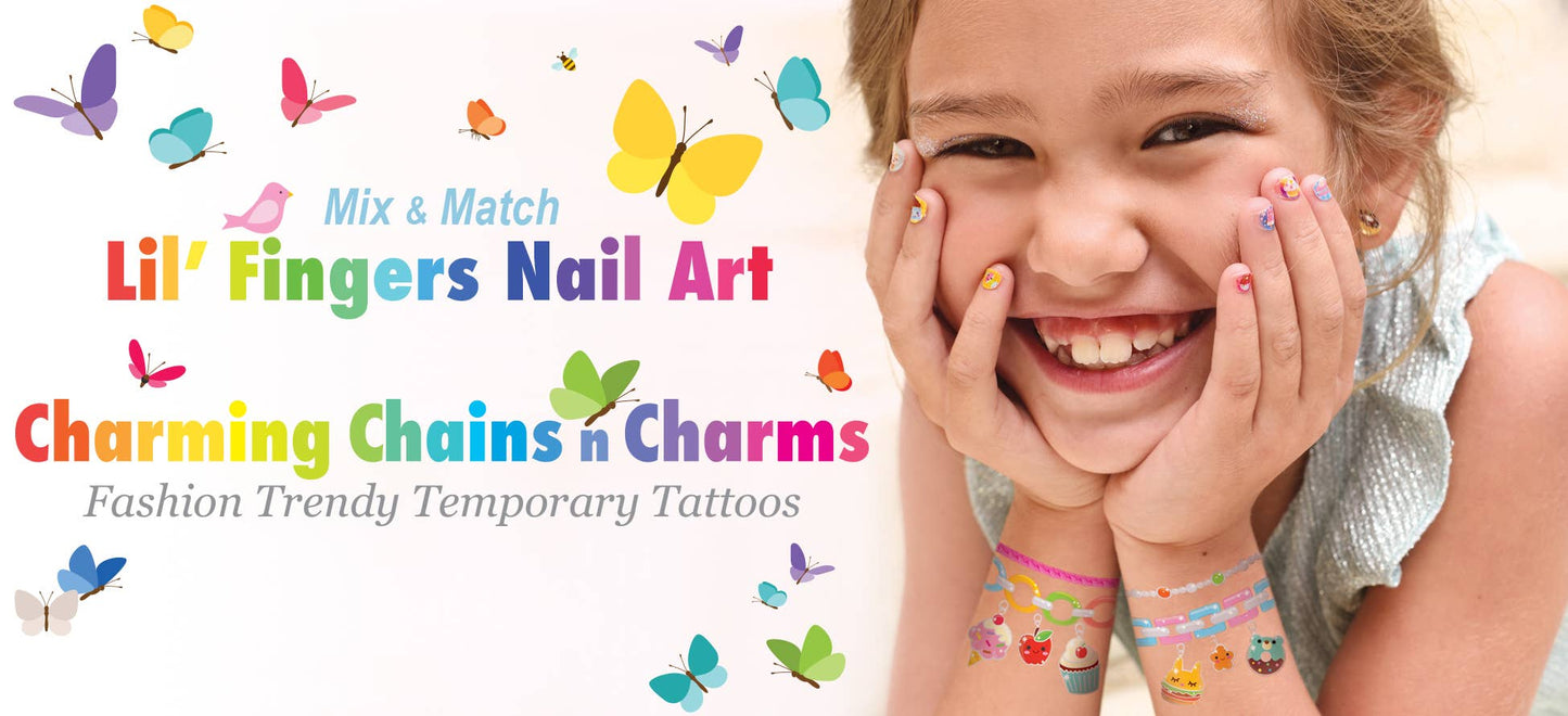 Lil' Fingers Nail Art- Mermaids