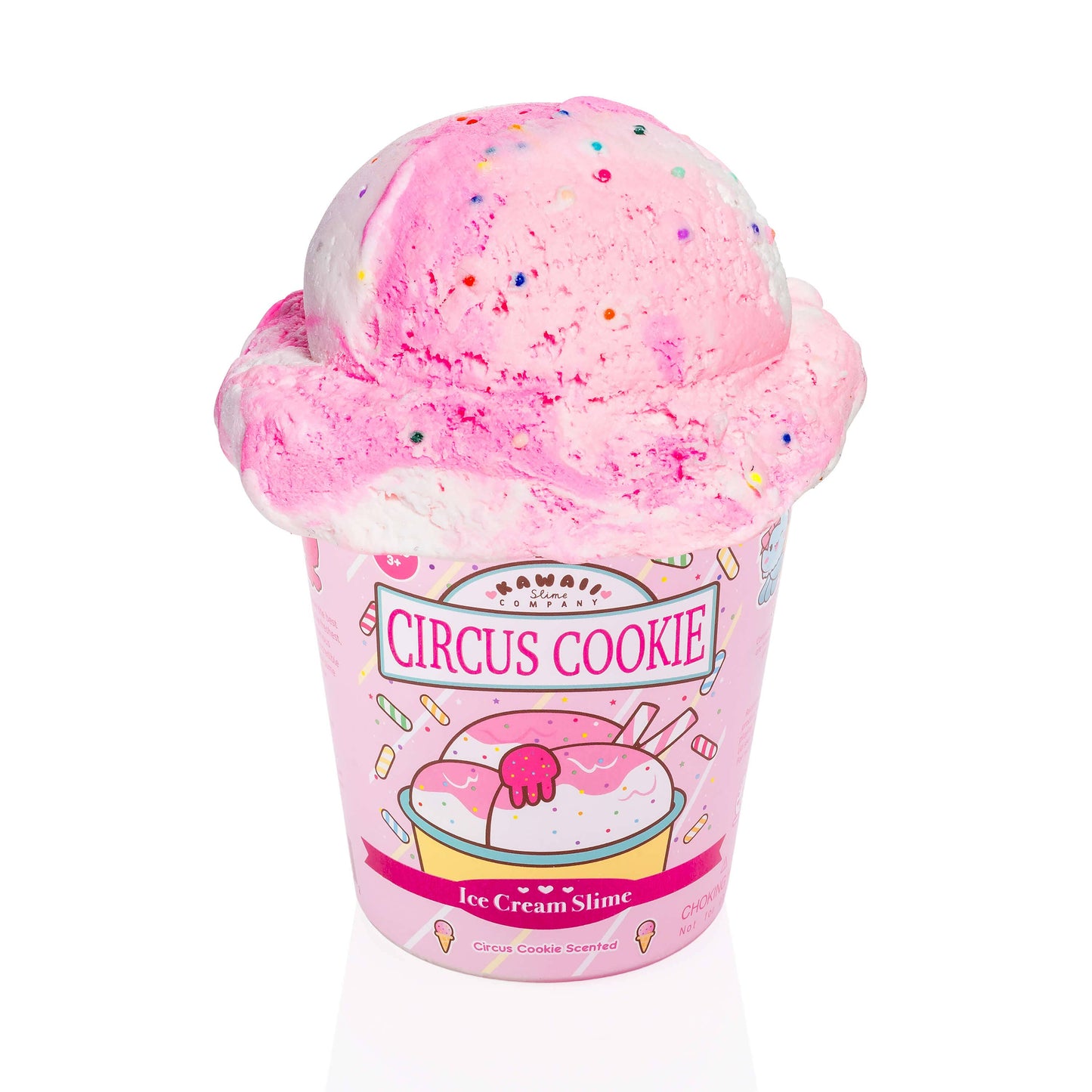 Circus Cookie Scented Ice Cream Pint Slime