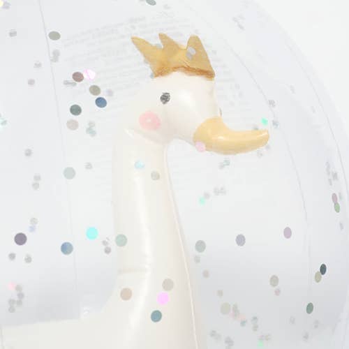 Princess Swan Inflatable Beach Ball