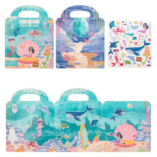 Reusable Sticker Set: Mermaid