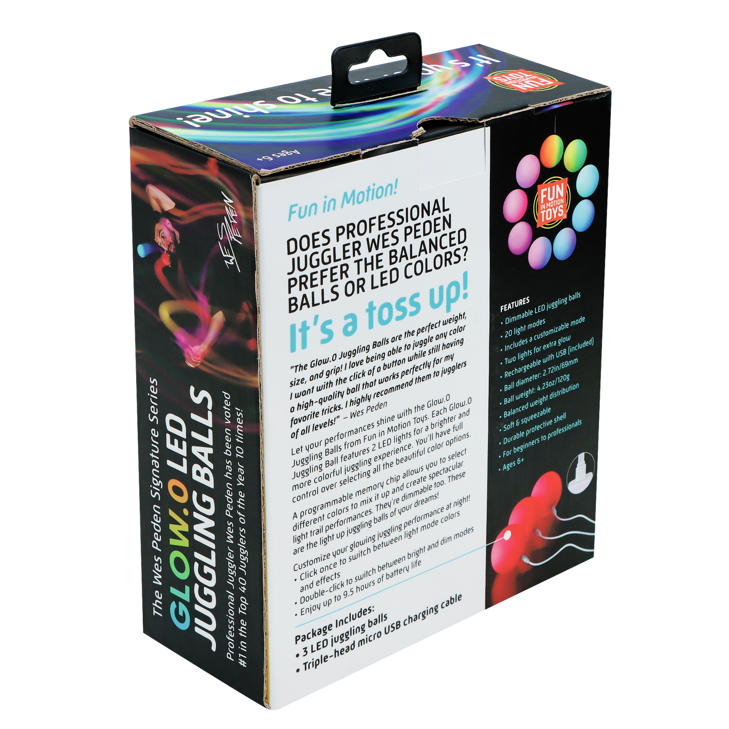 LED Juggling Ball Set