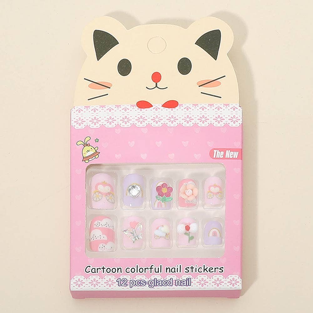 Press On Nail Set - Cat