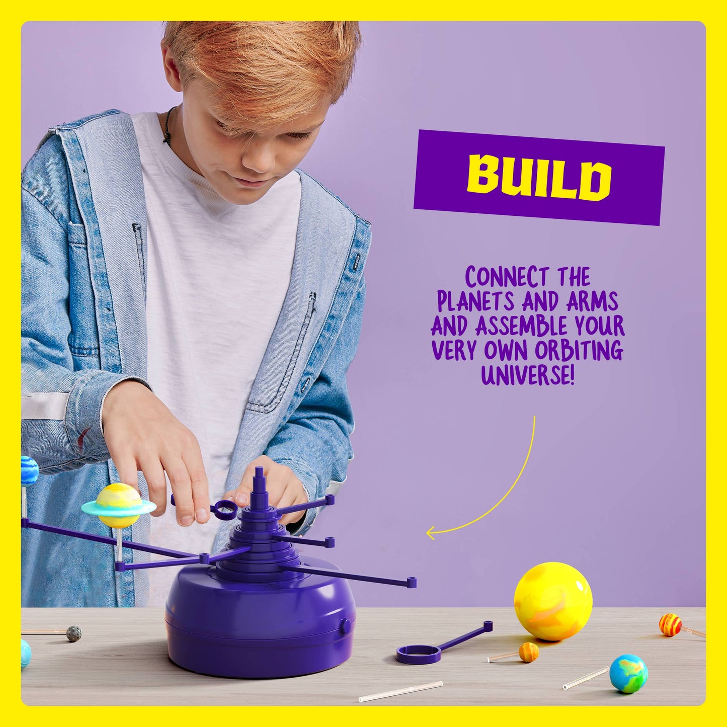 Orbiting Solar System Paint & Build Kit